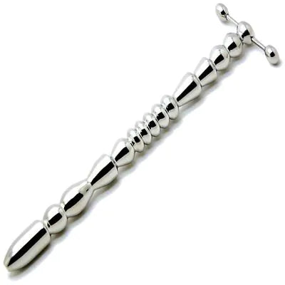 The “Every Pleasure Known” Sounding Rod is a urethral toy made for intense sensations. It is a must-have toy for your collection.
It has sensual shapes running along the shaft that will touch all of your most sensitive spots. Stick it inside and experience the ride of your life!
The "Every Pleasure Known" Sounding Rod is a premium urethral toy made from solid 316L Surgical Steel to satisfy even the most demanding users. It is specially designed to go deep and touch all of the most sensitive urethral spot,